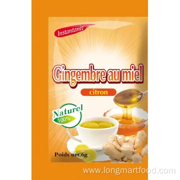 OEM Customized Packaging Herbal Tea with Lemon and Ginger Flavor